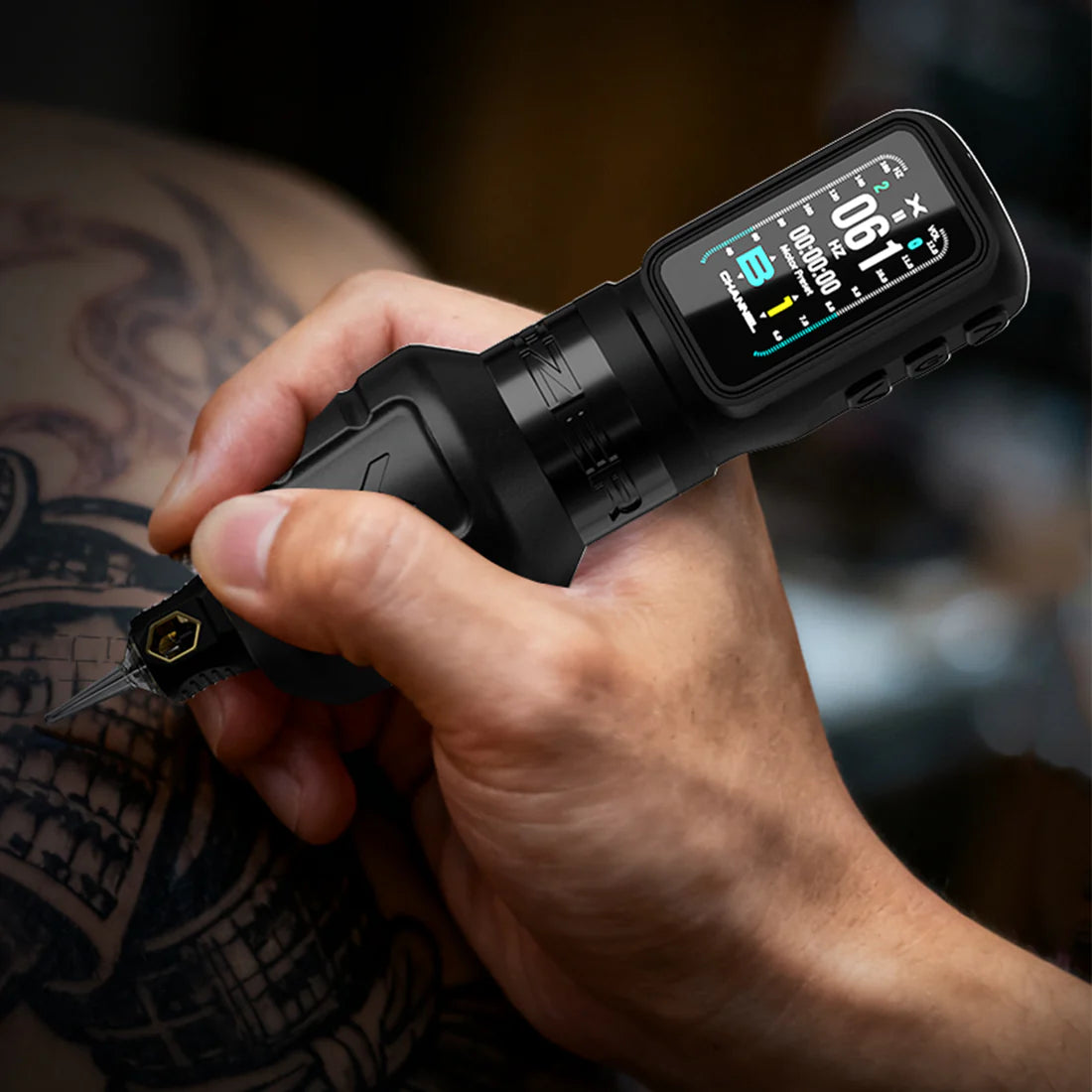 OZER X Channel - Wireless Tattoo Machine