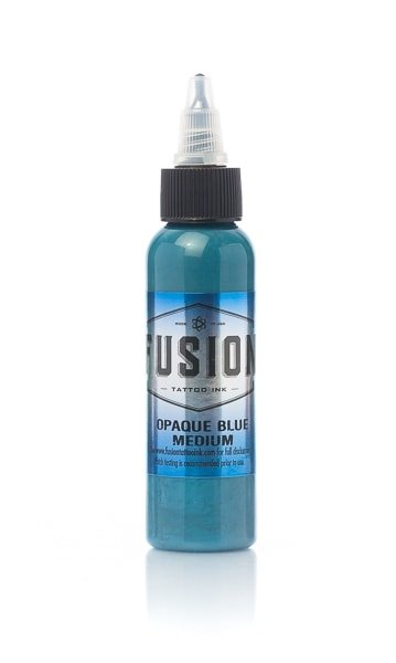 SALE - Opaque Blue Medium - Fusion Tattoo Ink- Expired Secondary image