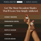 Chocolate Collection by Amina Sadiq - Perma Blend  LUXE- 1/2oz - 6 Shades