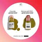 LUXE Green Juice Toner – Perma Blend 15 ML