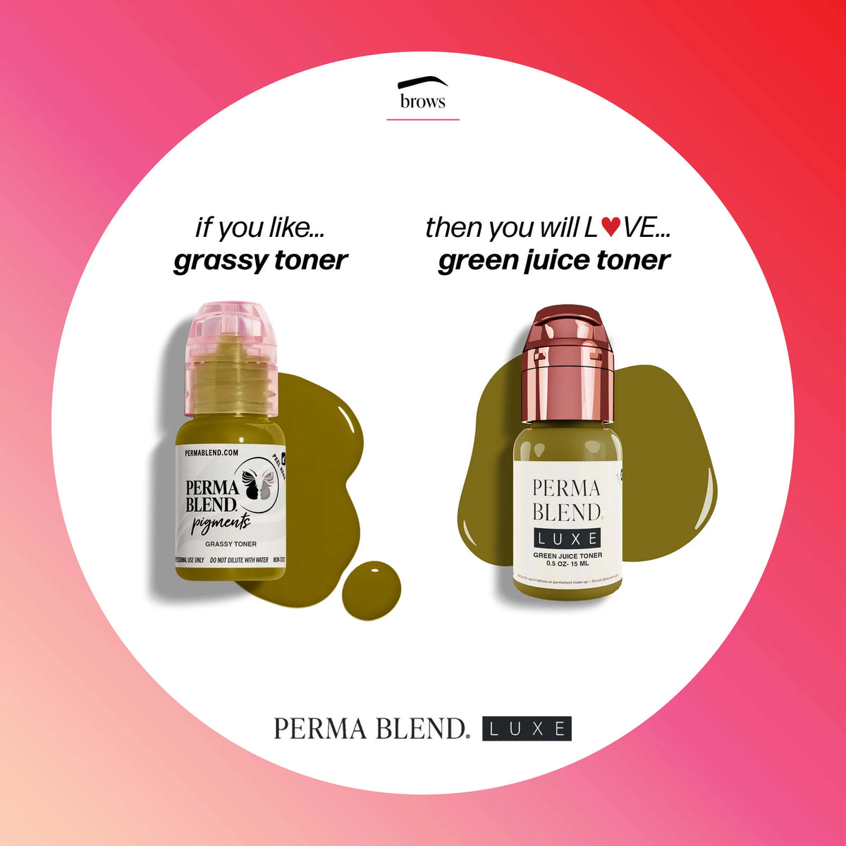 LUXE Green Juice Toner – Perma Blend 15 ML