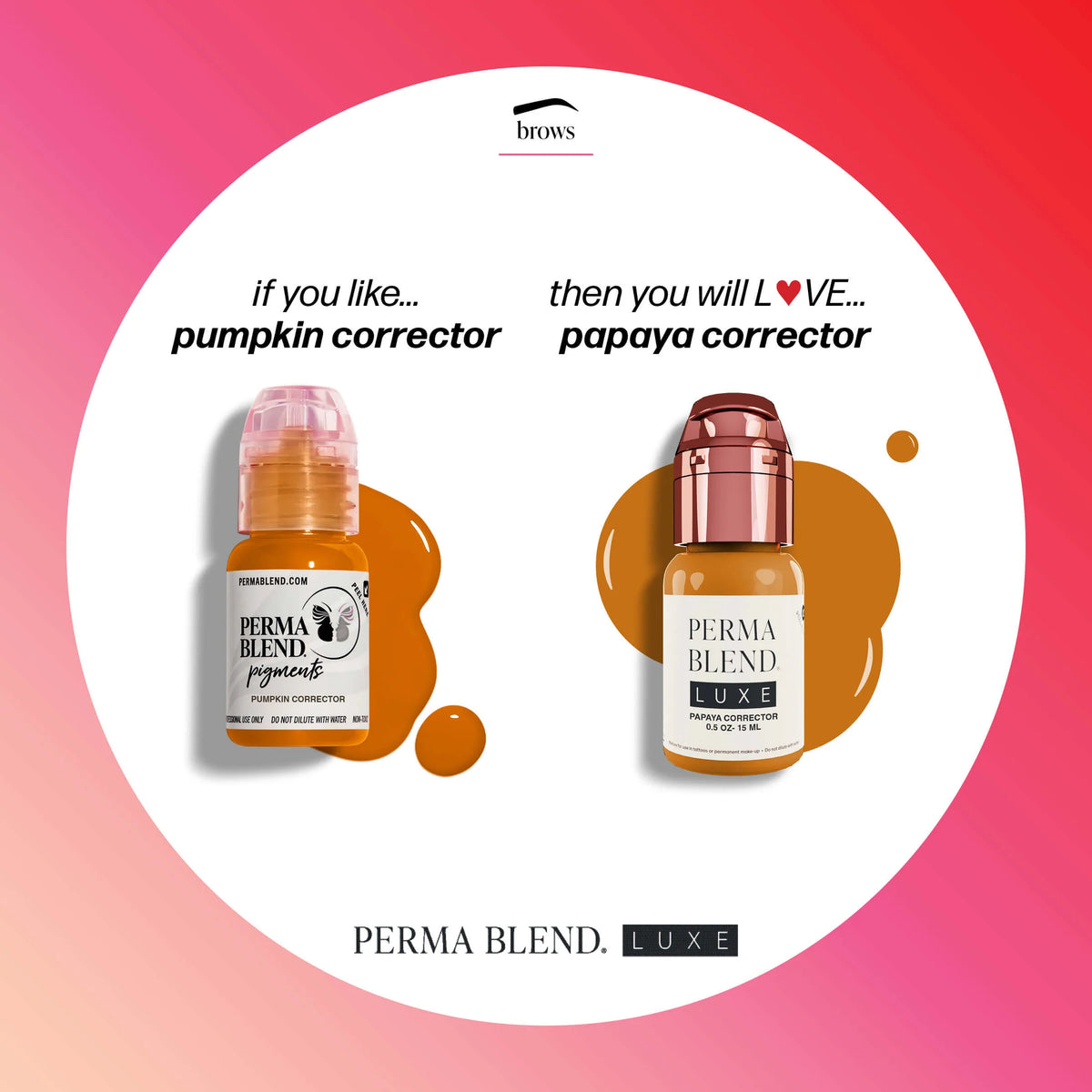LUXE Papaya Corrector – Perma Blend 15 ML