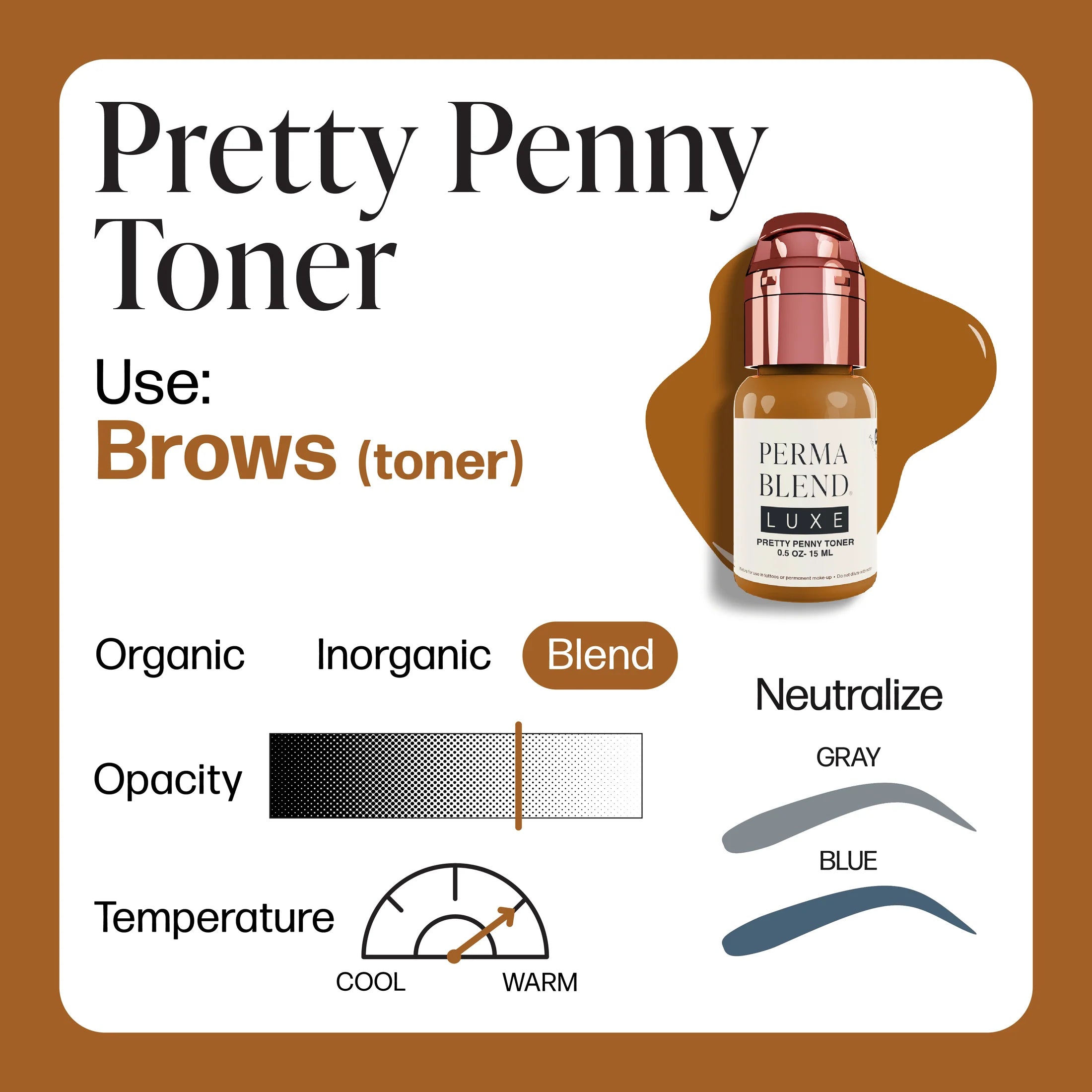LUXE Pretty Penny Toner – Perma Blend 15 ML Secondary image