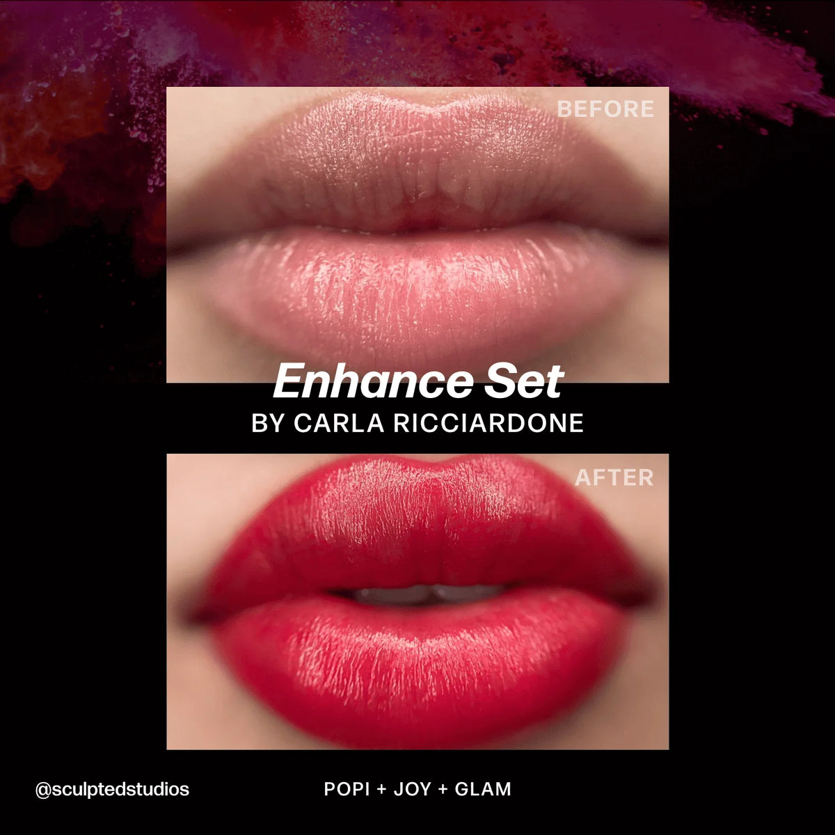 Enhance Set by Sculpted Carla Ricciardone - Perma Blend LUXE - 1/2oz - 8 Shades