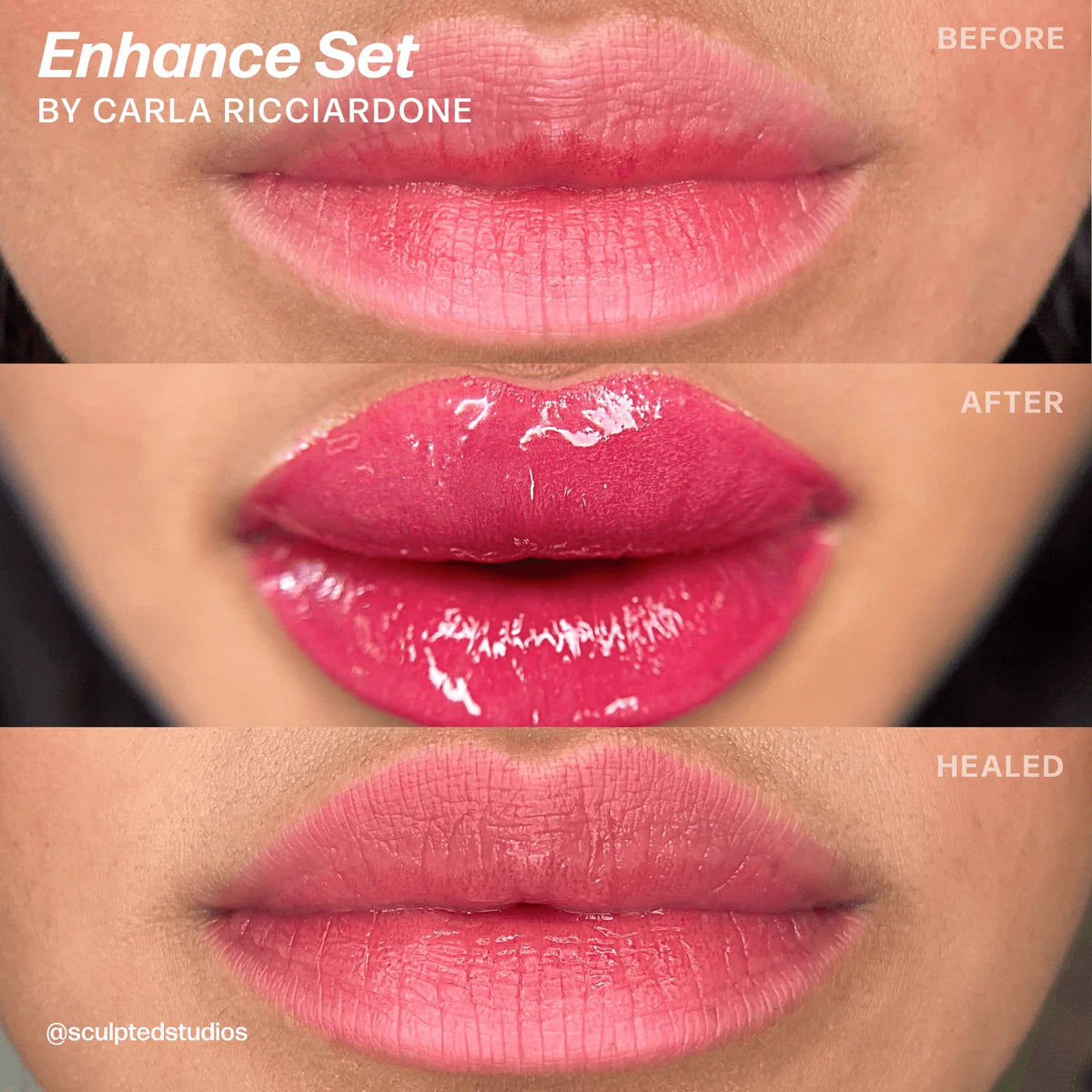 Enhance Set by Sculpted Carla Ricciardone - Perma Blend LUXE - 1/2oz - 8 Shades