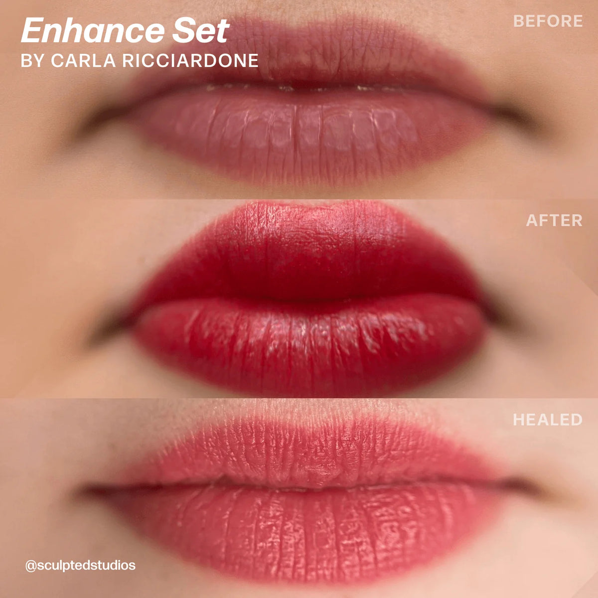 Enhance Set by Sculpted Carla Ricciardone - Perma Blend LUXE - 1/2oz - 8 Shades