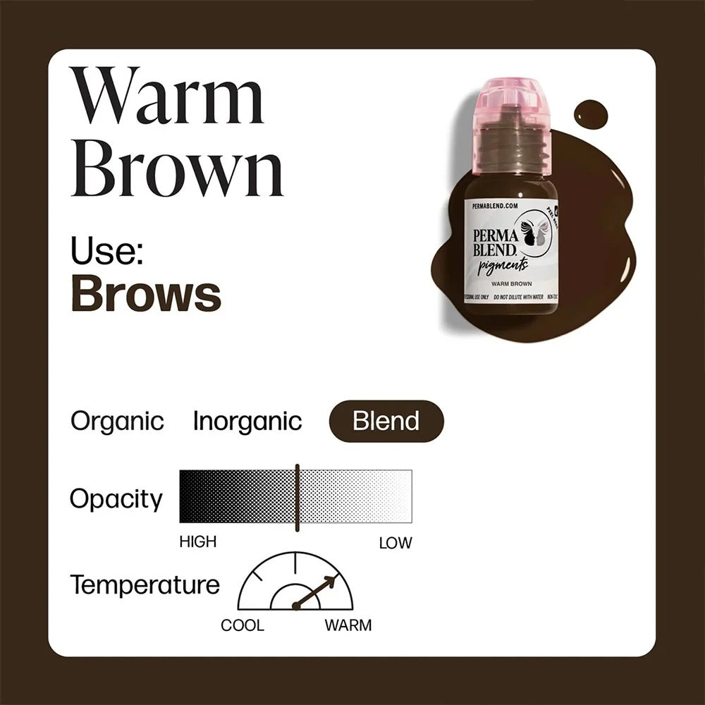 Warm Brown – Perma Blend 15 ML