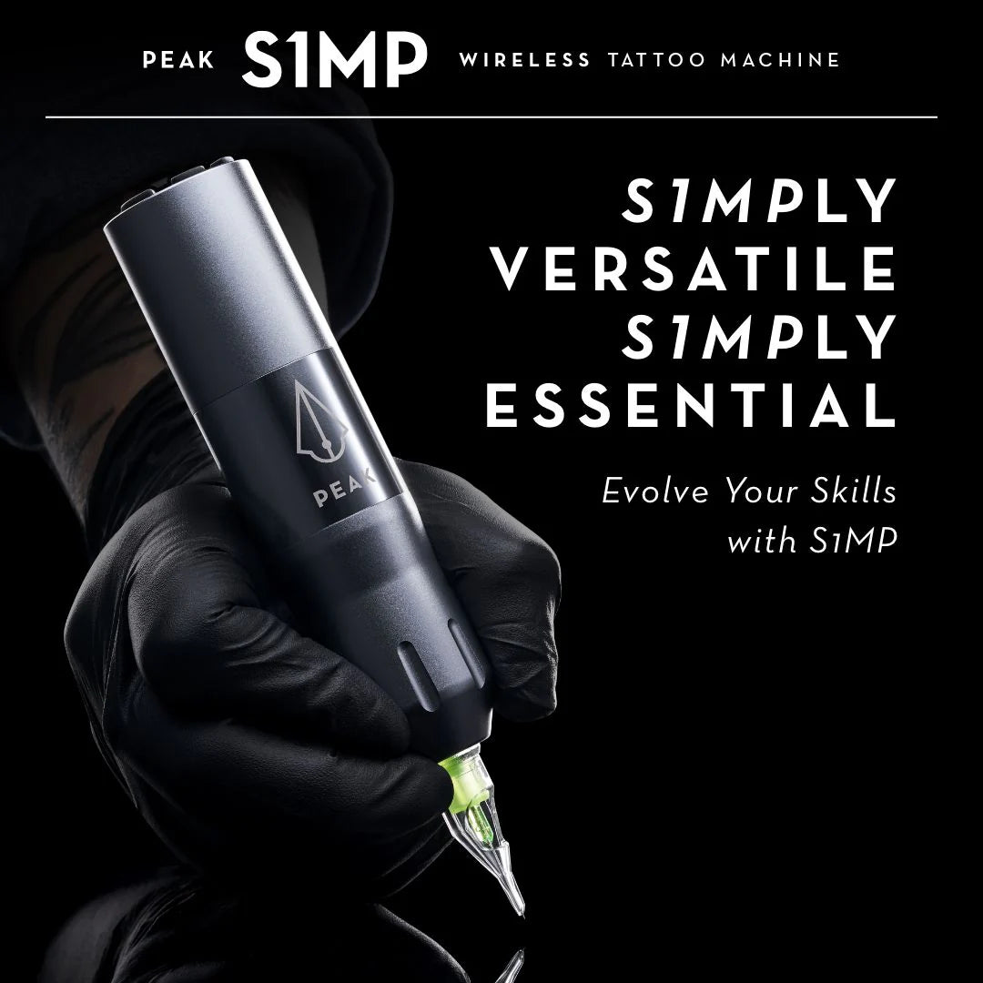Peak S1-MP - Wireless Tattoo Machine - Pick Colour