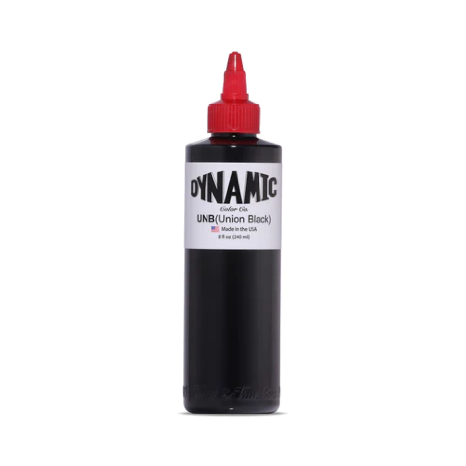 Dynamic - Union Black Tattoo Ink - REACH Compliant