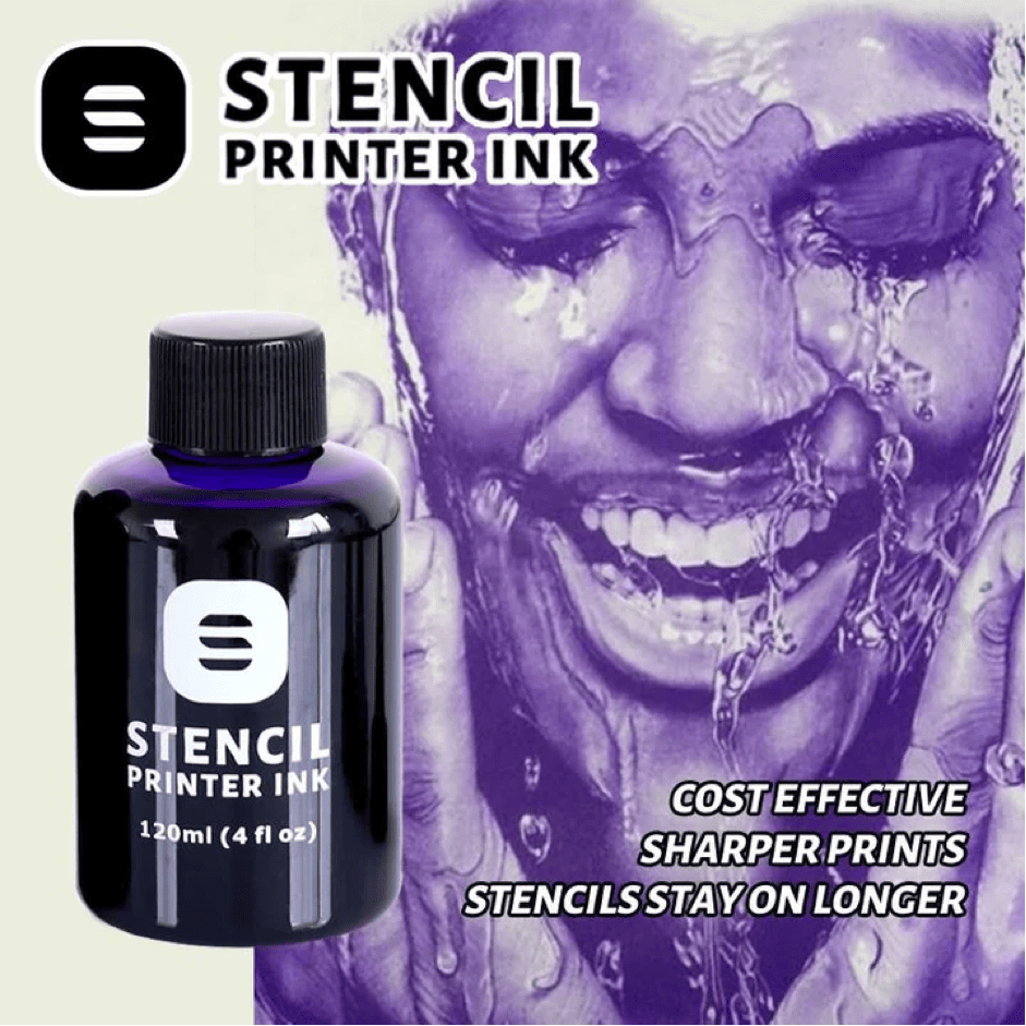 STENCIL PRINTER INK 4OZ