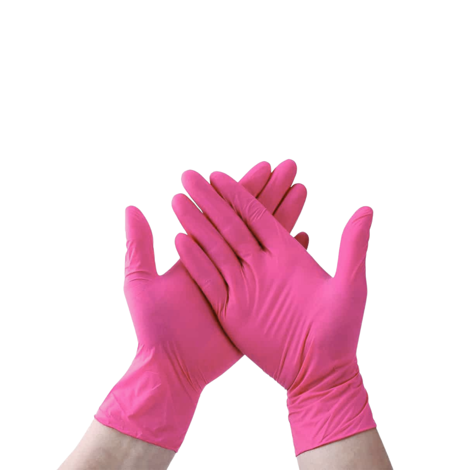 Medical Choice Pink Nitrile Gloves - Pink - Box Of 100 Main image
