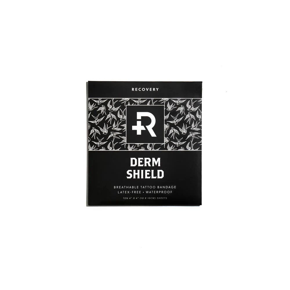 Recovery Derm Shield - 4"x4" Sheets - Pack of 10