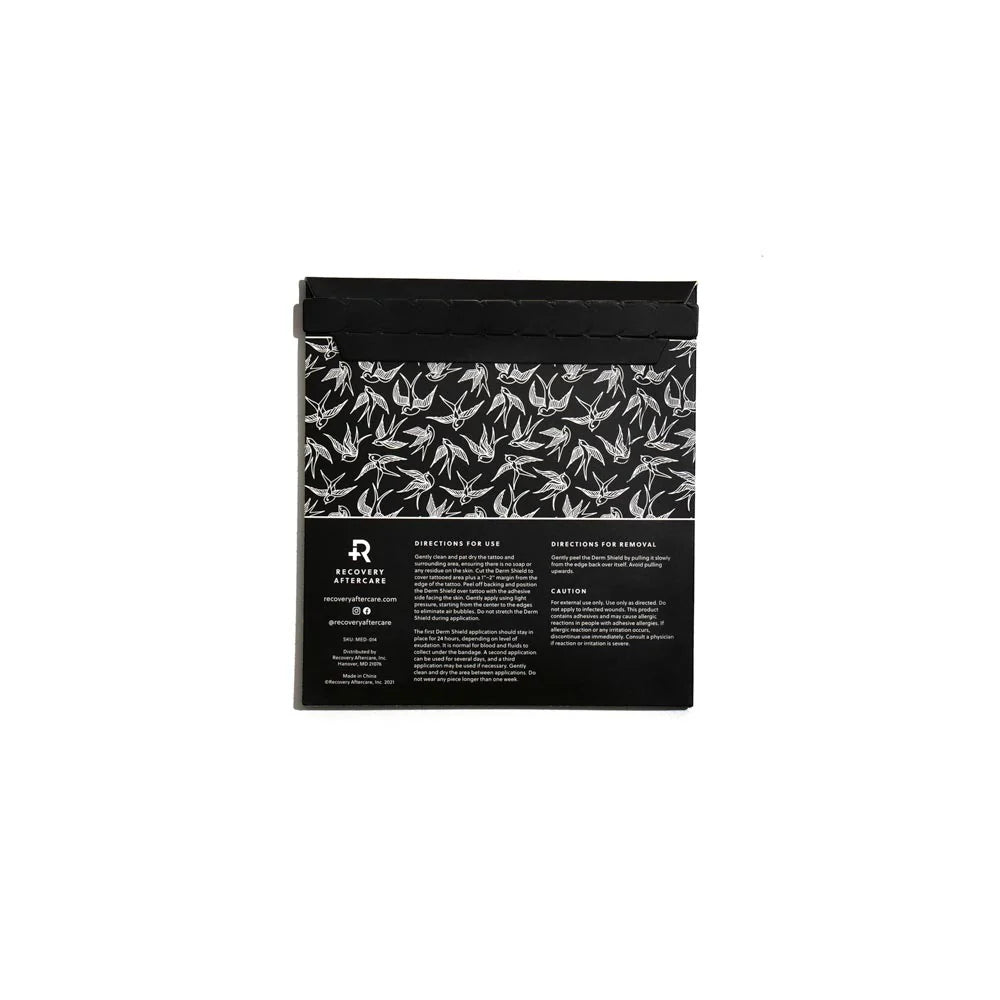 Recovery Derm Shield - 4"x4" Sheets - Pack of 10
