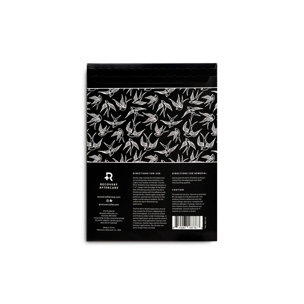 Recovery Derm Shield - 5.9"x7.9" Sheets - Pack of 10