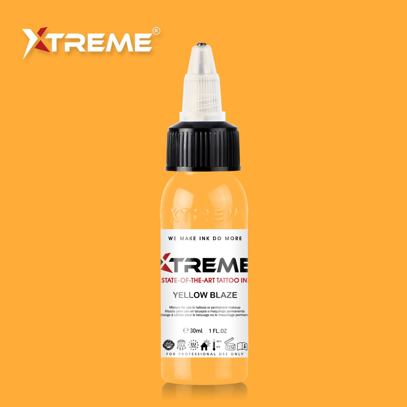 Yellow Blaze - Xtreme Ink