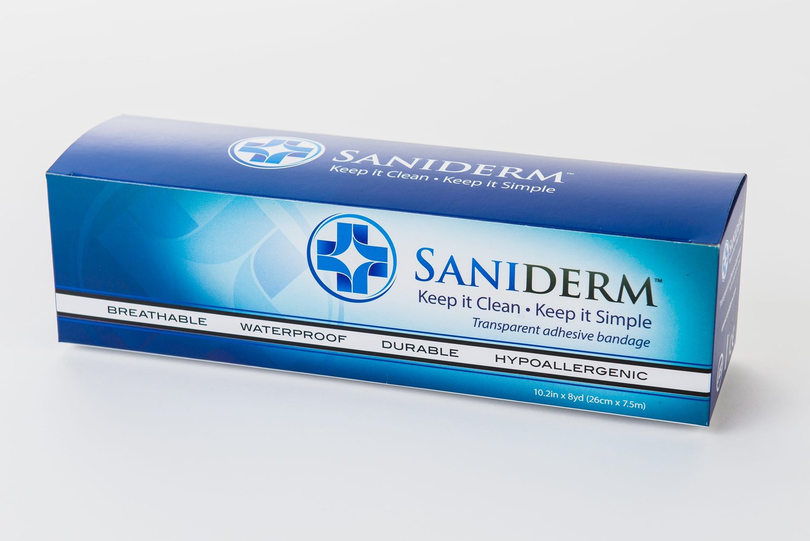 Saniderm Tattoo Aftercare Transparent Adhesive Bandage - 26cm x 7.5m Roll Main image