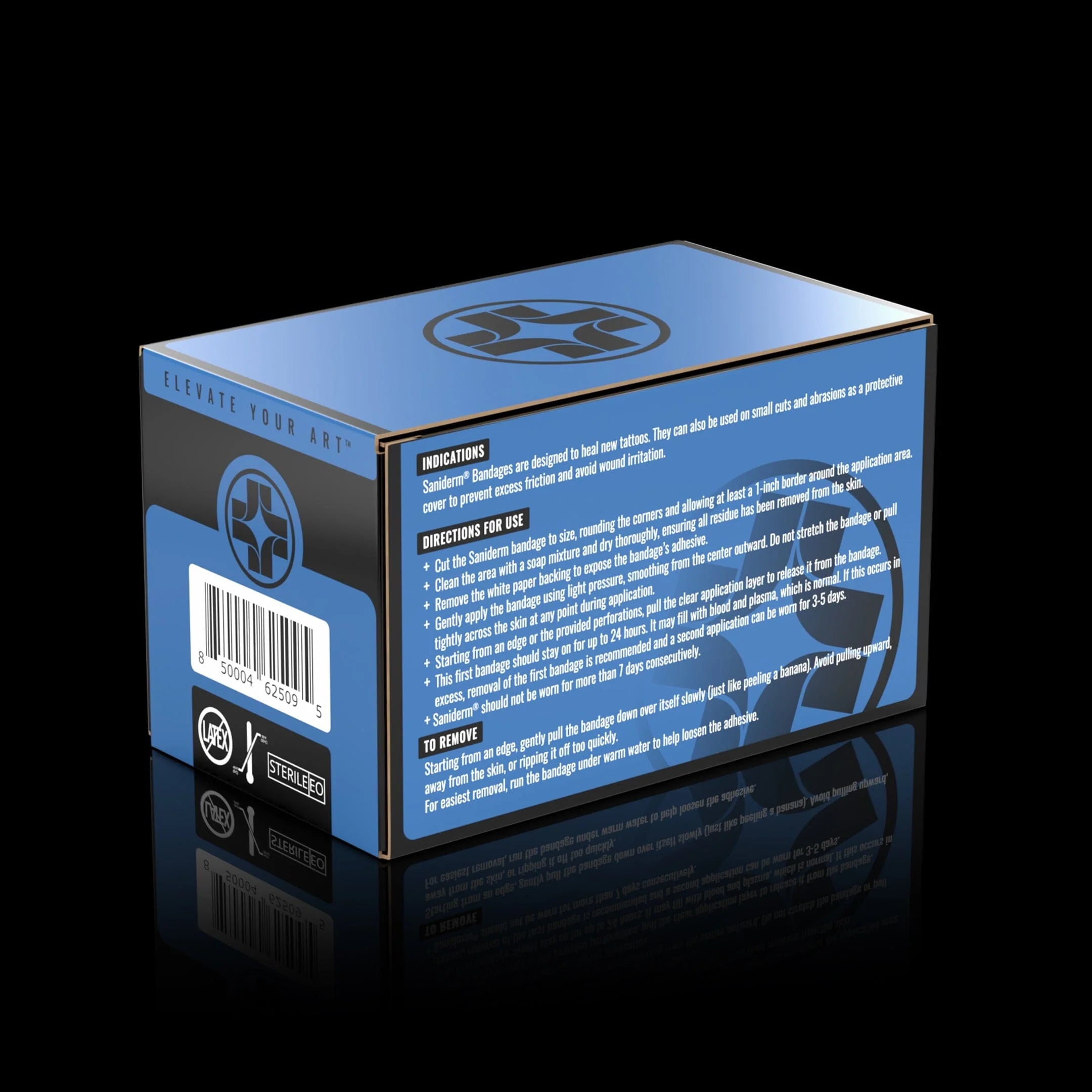 Saniderm Tattoo Aftercare Transparent Adhesive Bandage - 10cm x 7.5m Roll