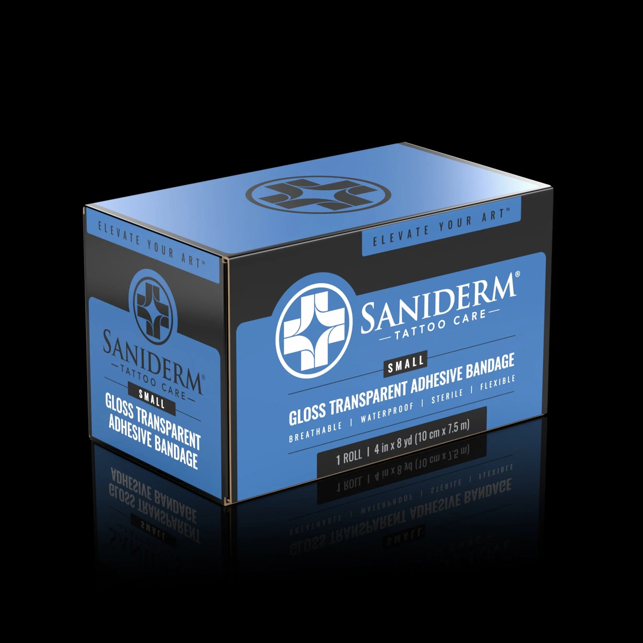 Saniderm Tattoo Aftercare Transparent Adhesive Bandage - 10cm x 7.5m Roll Main image