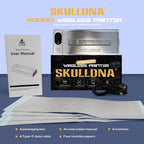 SKULLDNA - Pocket Wireless Bluetooth Printer - Mini Printer