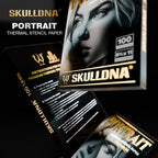 SKULLDNA - Portrait Thermal Transfer Paper - 20pc - For Thermal Printer