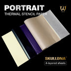 SKULLDNA - Portrait Thermal Transfer Paper - 20pc - For Thermal Printer