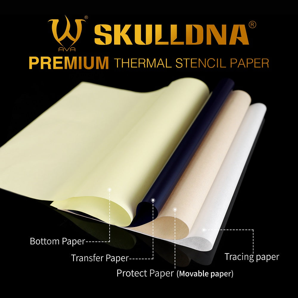SKULLDNA - Premium Thermal Transfer Paper - For Thermal Printer