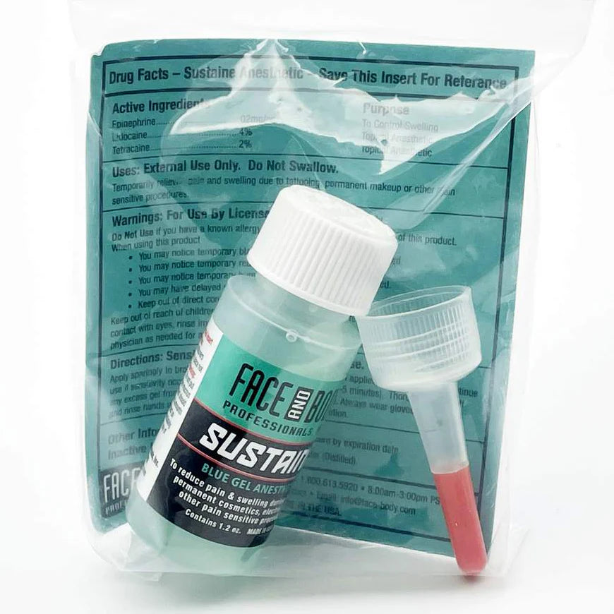 Sustaine Blue Gel - During Procedure Numbing Gel - 34ml