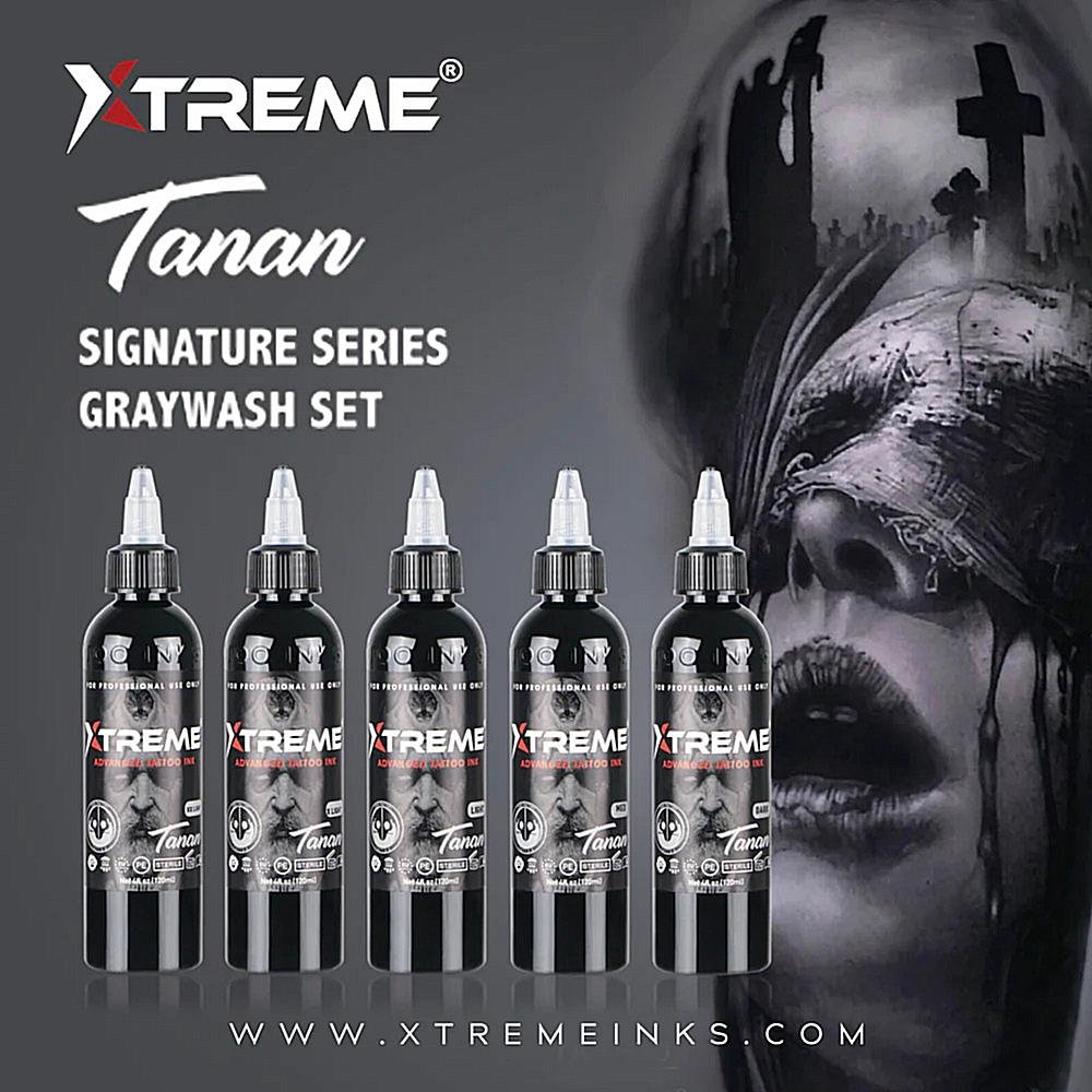 Xtreme Graywash Set - Tanan Pro Series - 4oz