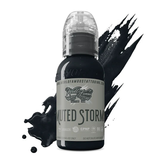 Poch's - Muted Storms Set — World Famous Tattoo Ink — Pick Size