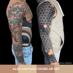Alex Santucci - Cover-up Set- World Famous Tattoo Ink - 1 oz