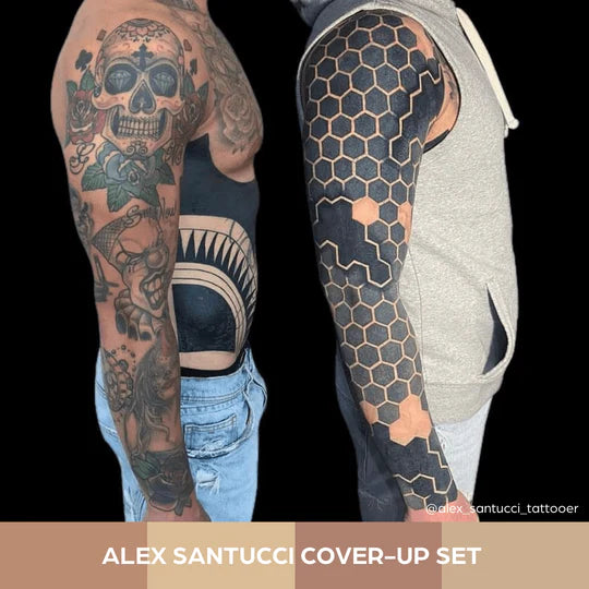 Alex Santucci - Cover-up Set- World Famous Tattoo Ink - 1 oz