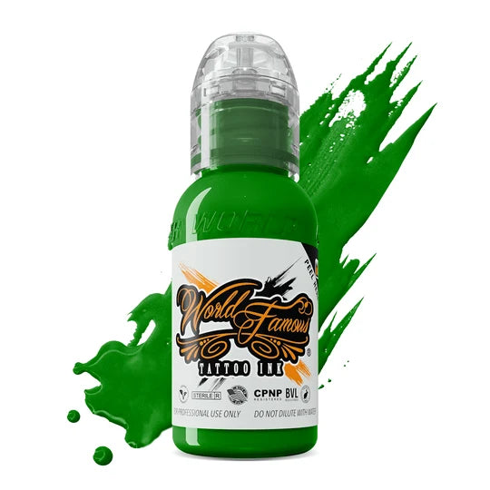 Master Mike Asian 16 Color Tattoo Set  - World Famous Tattoo Ink - 1oz