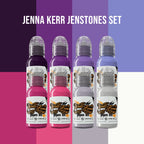 Jenna Kerr's Jenstone Set of 8 - World Famous Tattoo Ink - 1oz