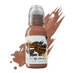 12 Color Skintone Set - World Famous Tattoo Ink - 1oz