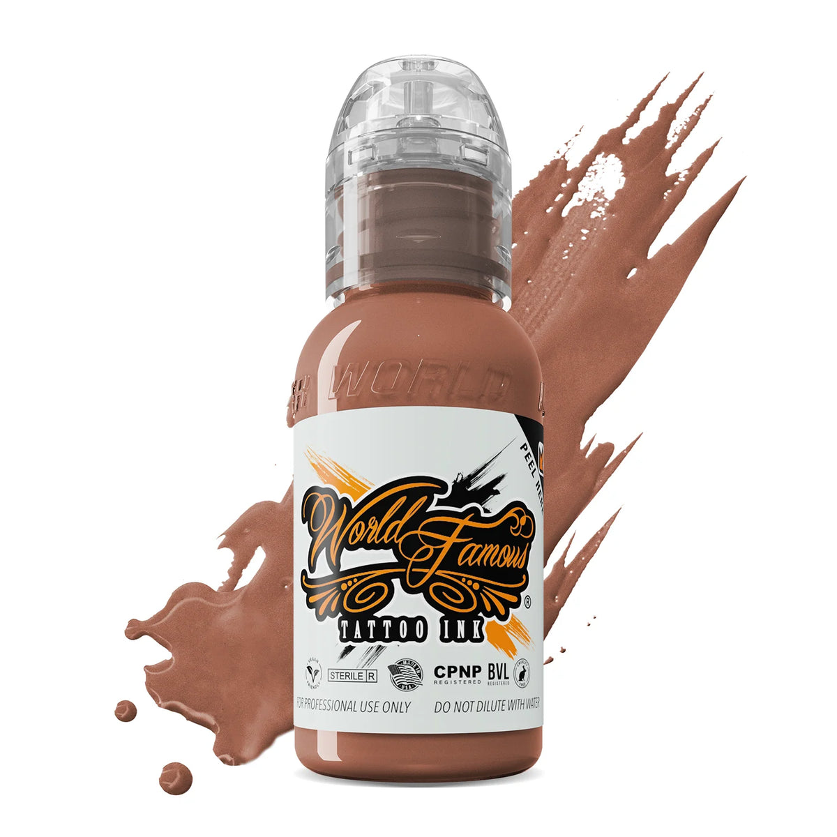 12 Color Skintone Set - World Famous Tattoo Ink - 1oz