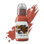 12 Color Skintone Set - World Famous Tattoo Ink - 1oz