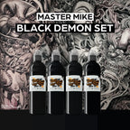 Master Mike Black Demon Set - World Famous Tattoo Ink - 4oz