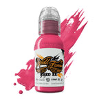 Melek Tastekin's Pink Neon Effect Series Set - World Famous Tattoo Ink- 1oz