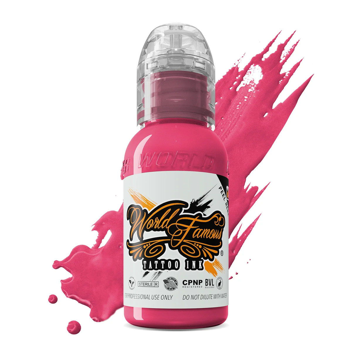 Melek Tastekin's Pink Neon Effect Series Set - World Famous Tattoo Ink- 1oz