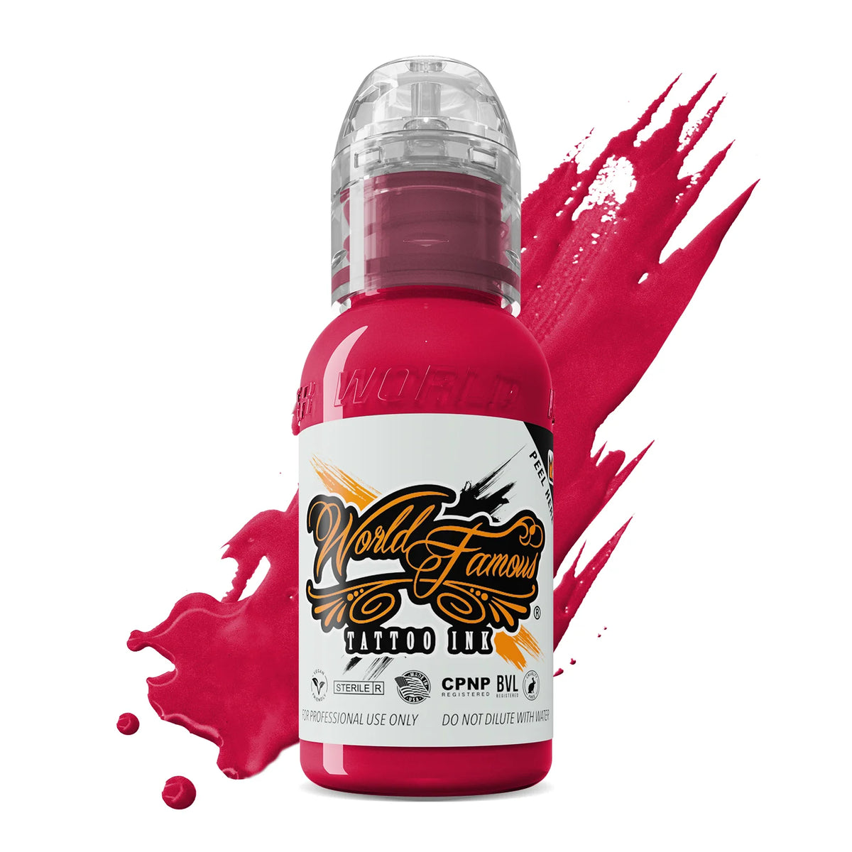 Melek Tastekin's Pink Neon Effect Series Set - World Famous Tattoo Ink- 1oz