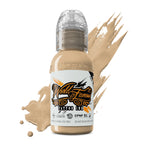 12 Color Skintone Set - World Famous Tattoo Ink - 1oz
