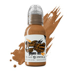 12 Color Skintone Set - World Famous Tattoo Ink - 1oz