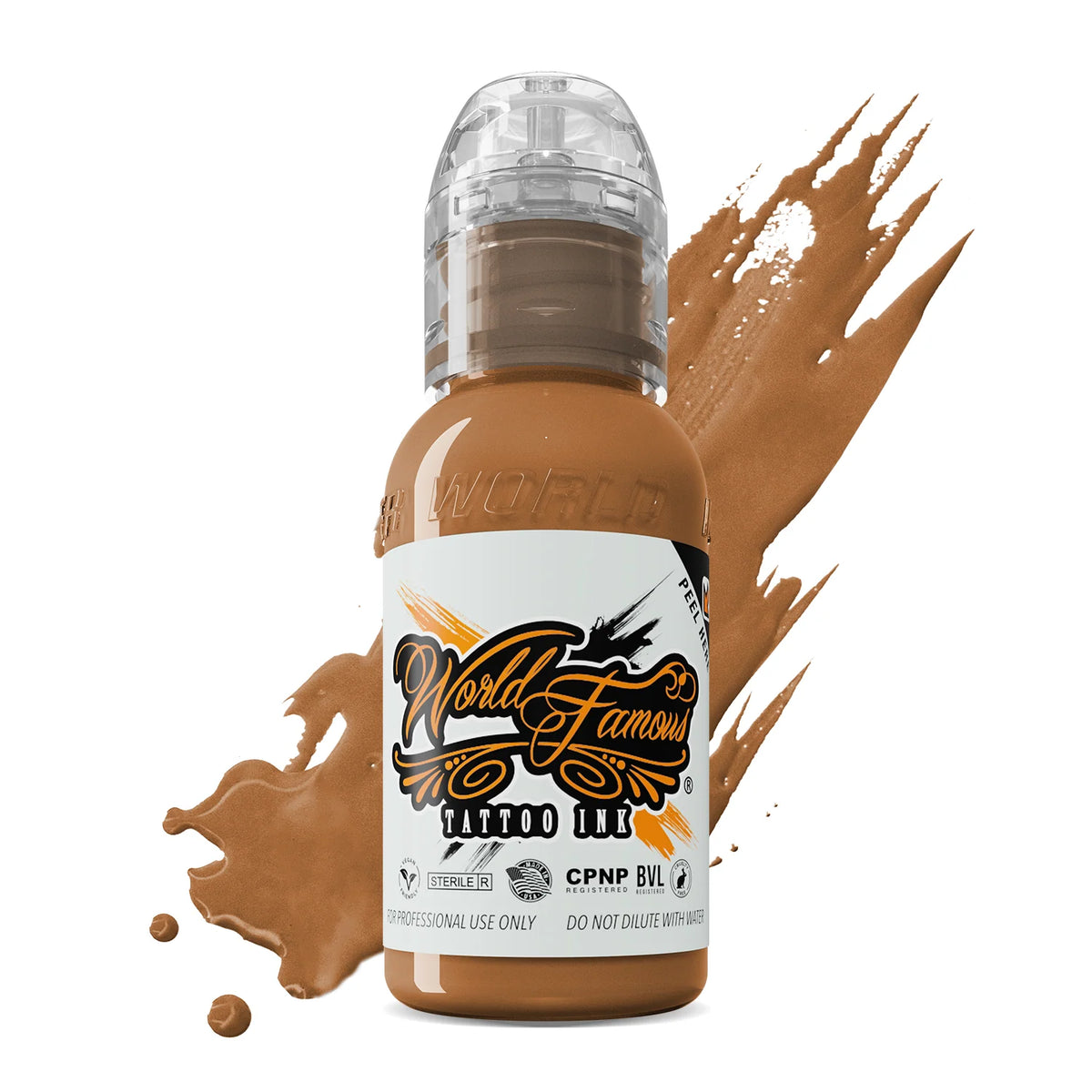 12 Color Skintone Set - World Famous Tattoo Ink - 1oz