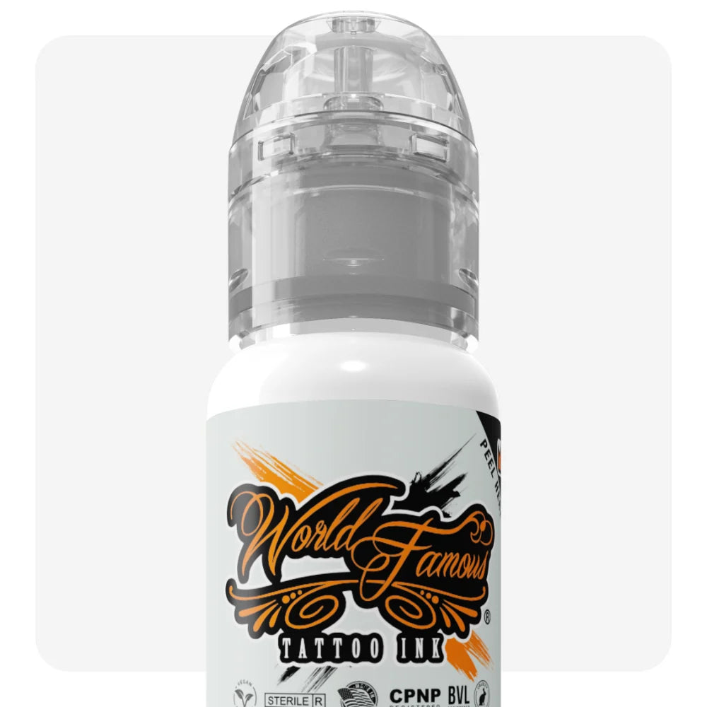 7 Color Simple Set - World Famous Tattoo Ink - 1/2oz