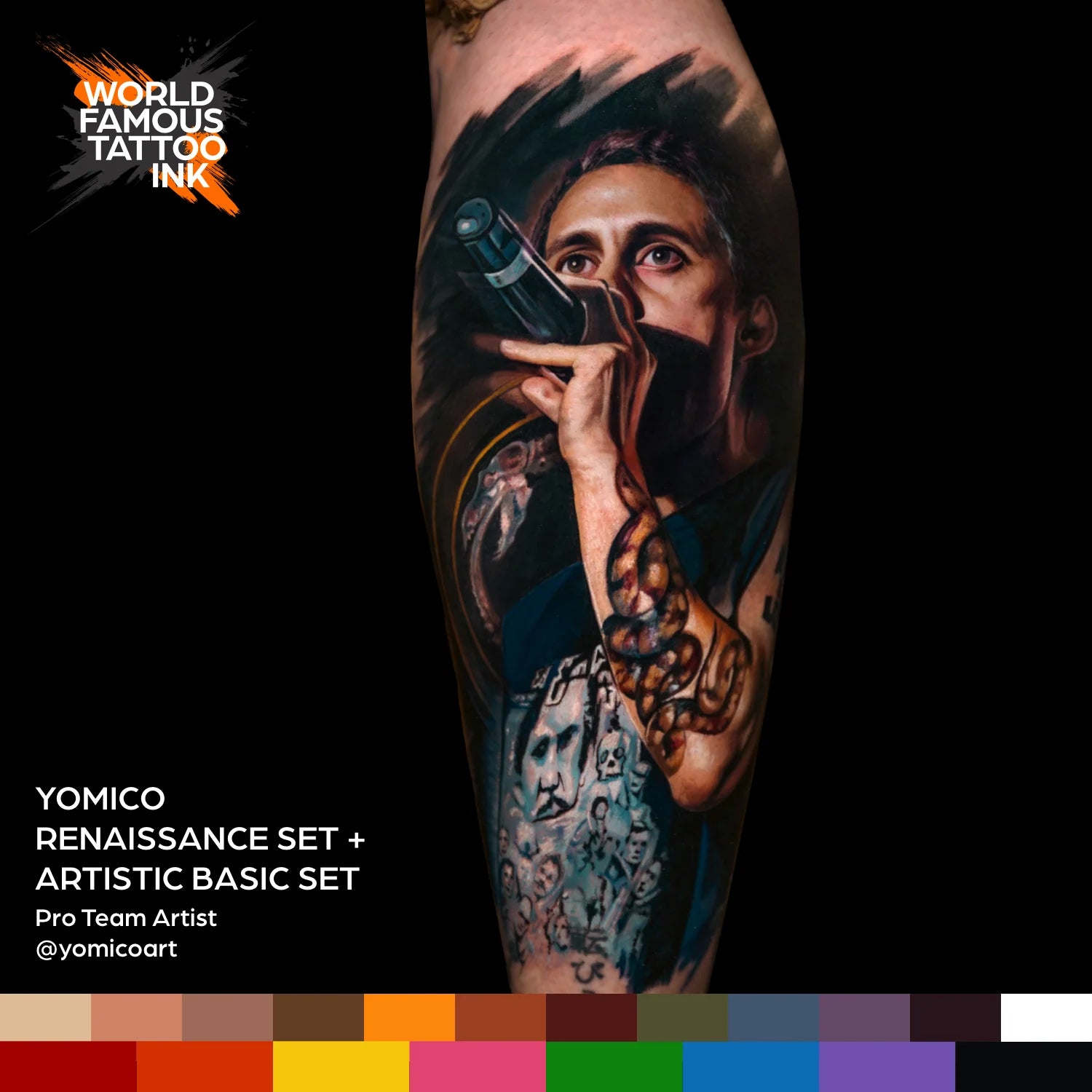 Yomico Art Renaissance - Singles - World Famous Ink - 1 oz
