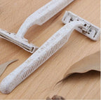 Eco Friendly Razors with 2 Blades - Biodegradable Wheat Straw Material