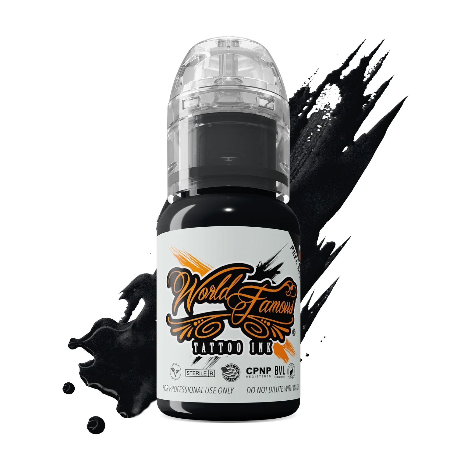 Blackout - World Famous Tattoo Ink - Pick Size