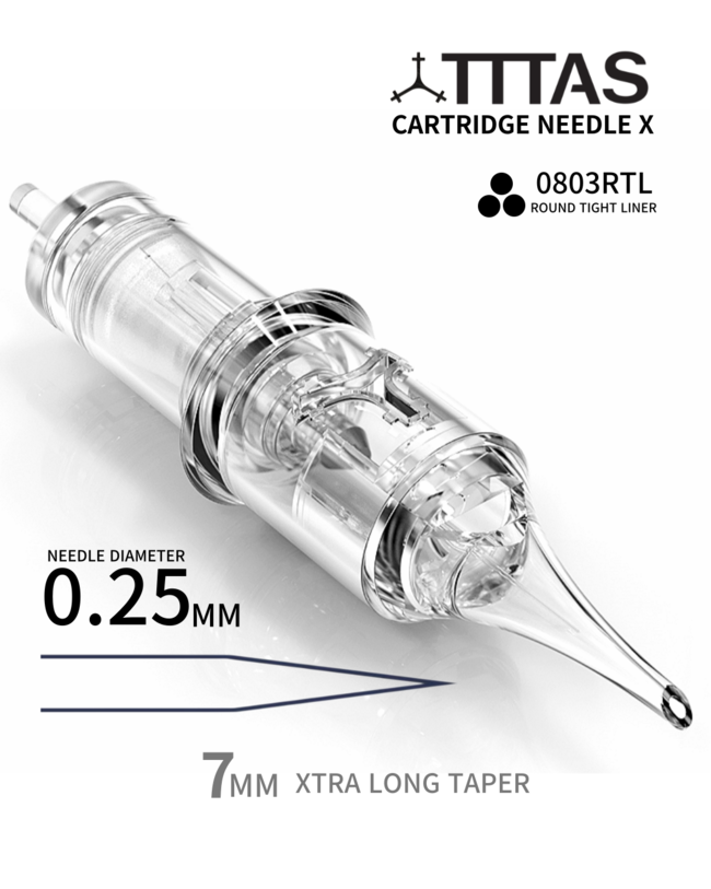 TTTAS Cartridge Needles - Straight Magnum