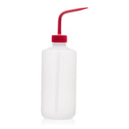 Squeeze Bottle With Coloured Top - Rinse/Wash