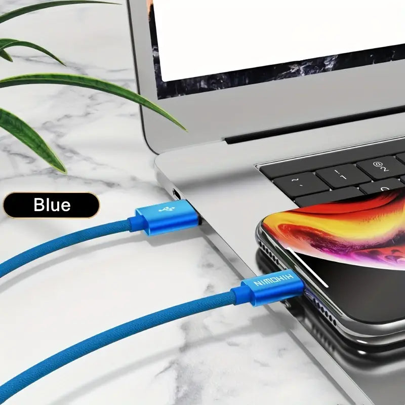 USB Data Synchronization Cable for iPhone 14/13/12/11 Pro Max, SE, X, 8, 7, 6, Charger Cable for iPad - High-Performance Charging Cord ( 2m/6.6ft/78inch ) Main image
